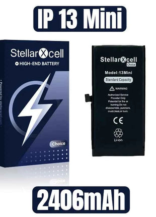Choice StellarXcell OEM Chip Battery Replacement for IPhoneSE 7 8 X XR XS XSMAX iphone11 12pro 13mii 14pro 15Pro  Replacement