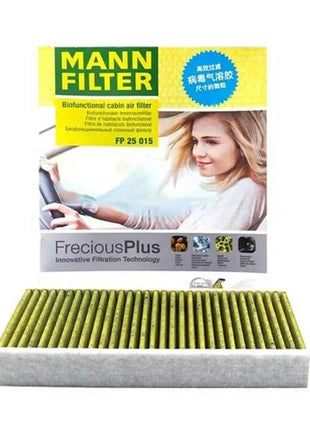 MANNFILTER FP25015 Cabin Air Filter For TESLA MOTORS Model 3 06.2018- Model Y 01.2021- 110768100A 110768100B 110768100C