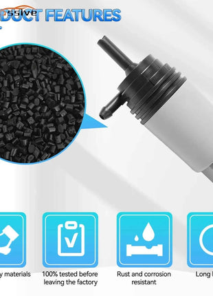 Pompa lavavetri per BMW Serie 1/2/3/4/5/6/7/X1/X3/X4/X5/X6 Pompa lavavetri a uscita singola 67127302589 67126934159