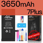 PINZHENG Real High Capacity Battery For iPhone 8 SE2020 6 6S 7 8Plus X Xs Max Xr Phone Replacement Batteries Warranty One Year