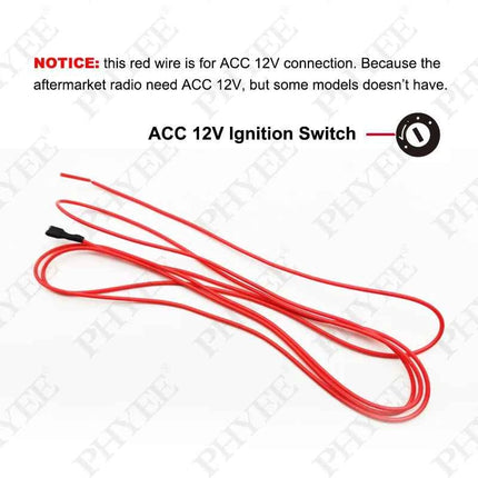 Auto Stereo Radio Cablaggio Adattatore 24 Spille per Chevy Silverado Chevrolet Malibu Impala GMC Envoy Sierra Buick Pontiac Hummer