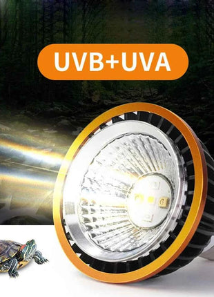 Professional 3W Reptile Lamp UVA UVB5.0 UVB10.0 Lmap LED Bulb Turtle Tortoise Lizard Basking Sunlight UVB Bulb Lighting