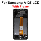 Display OLED da 6,5 pollici per Samsung Galaxy A12 Nacho LCD A127, Schermo Touch A12 LCD A125, Ricambi Display A02 A022