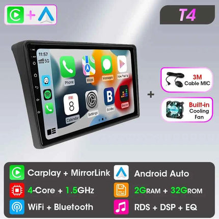Android for Fiat Ducato Peugeot Boxer Citroen Jumper 2006-2022 Carplay Auto Car Radio Multimedia Player GPS Navigation Screen