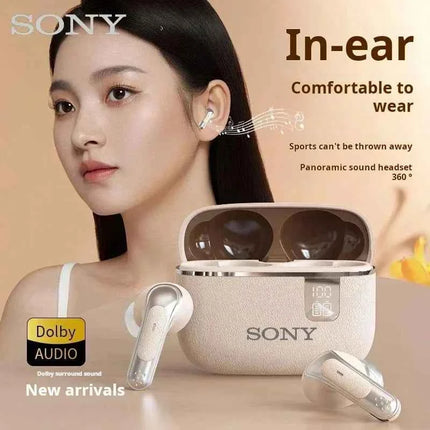 Sony Wireless Sport Earphone Bluetooth Headset In-Ear HiFi Stereo Game Earbuds Bluetooth Headphones With Microphone