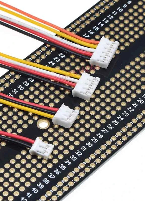 5/10 Pz Micro JST PH 2.0mm Maschio/Femmina Connettore Con Filo 100/200/300mm Cavo 2/3/4/5/6/8/10P Spille Ponticello Linea Per Arduino