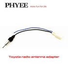 Auto Radio AM FM Antenna Convertitore Cavo Adattatore Spina DIN Connettore Femmina per Toyota Corolla Camry AVR4 Yaris Land Cruiser Hilux