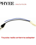 Auto Radio AM FM Antenna Convertitore Cavo Adattatore Spina DIN Connettore Femmina per Toyota Corolla Camry AVR4 Yaris Land Cruiser Hilux
