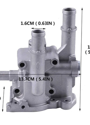 Coperchio alloggiamento termostato in alluminio per Chevrolet Chevy Cruze Aveo Orlando per Opel Astra Zafira Signum Moka 96984103 96817255