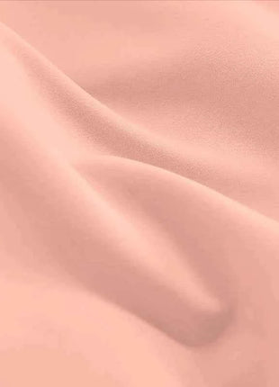 Abito da sera su misura bianco con spalle scoperte, a maniche lunghe, in organza, lunghezza al pavimento, linea ad A, modello 2026
