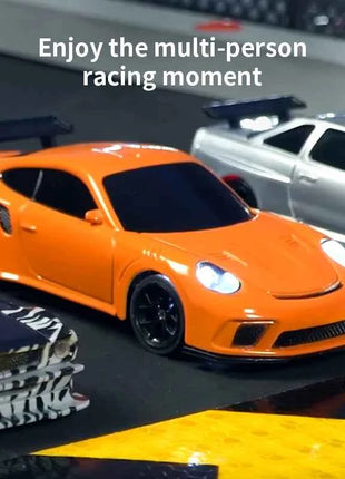 Upgraded Gyro 1/43 RC Drifting Car Racing RTR 4WD High Speed Radio Control Model 2.4G Drift Race Vehicle Mini Gifts