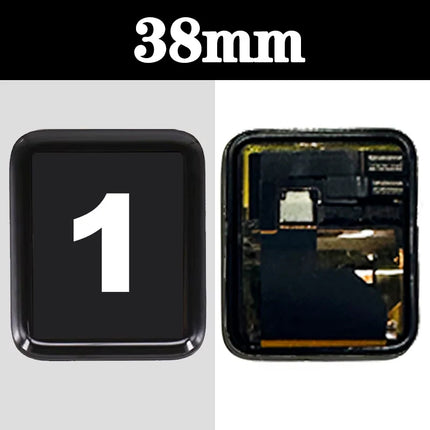 Display OLED per Apple Watch Serie 1 2 3 4 5 6 SE 7, Schermo Touch LCD con Digitalizzatore, Ricambio per iWatch 38/42/40/44/41/45mm