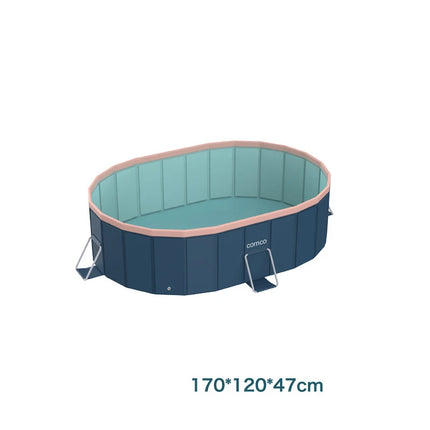 Nuova piscina pieghevole non gonfiabile per la famiglia Summer Water Party Home Outdoor Garden Backyard 1.6m 2.1m 2.6m 3m 3.6m