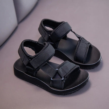 Sandali Estivi 2026 per Ragazzi, Scarpe Casual per Bambini, Calzature Scolastiche in Gomma Traspiranti con Punta Aperta, Sandali da Spiaggia per Ragazzi