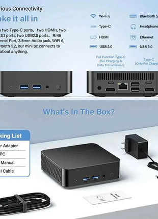 i9 MINI PC  Windows 11 Pro Intel Core i9-9900U MINI Computer 16GB 32GB DDR4 2048GB SSD  WIFI 6 BT5.2 Gaming MINI PC