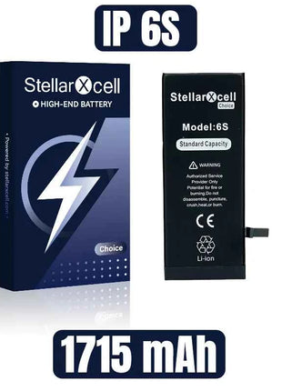 Choice StellarXcell OEM Chip Battery Replacement for IPhoneSE 7 8 X XR XS XSMAX iphone11 12pro 13mii 14pro 15Pro  Replacement