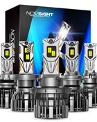 NOVSIGHT H7 Led 140W 30000LM H4 LED Canbus Lamp H11 H8 H9 9005 HB3 9006 HB4 H13 9007 9004 Super Bright 6500K Car Headlight Bulbs