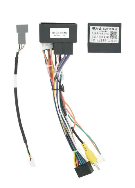 16 Pin per cablaggio CANBUS Decoder Box Car Quad Lock Cable Adapter per Peugeot 2008 3008 308 307 Citroen C5 C4 C3