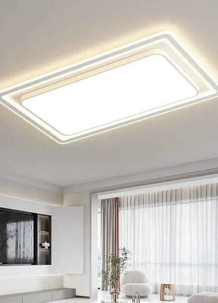 Lampada da soggiorno moderna con telecomando Lampada da soffitto a LED semplice Decorazioni per la casa Lampada da camera da letto Apparecchio di illuminazione per sala da pranzo per interni