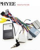 Cablaggio decodificatore CAN Bus Adattatore cavo multimediale Android da 16 pin a 24 pin 32 pin per Honda Civic Mk10 CR-V Mk5 Jazz