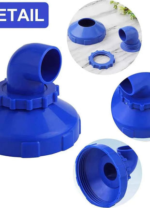 2 Pezzi Ugello di Ritorno per Piscina Girevole a 360 Gradi, Ricambio per Ugelli di Scarico Piscina Intex Bestway, Accessori