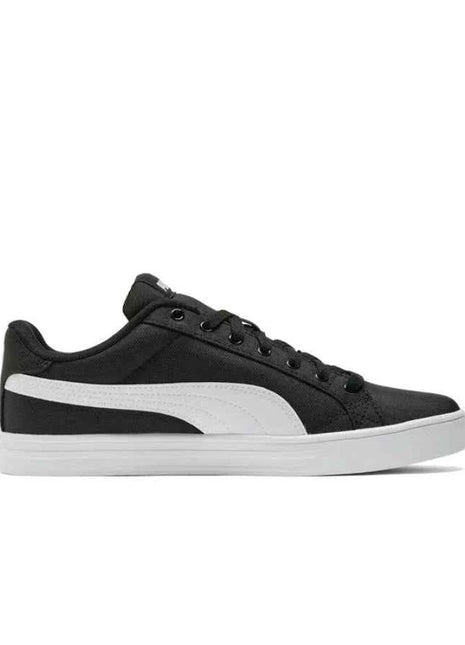 Puma Smash Vulc: Sneakers casual basse (unisex) antiscivolo, resistenti, leggere, versatili e traspiranti - Nero 385554-02