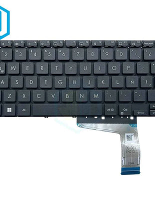 FR LA US SP Silver Black Backlight Keyboard For ASUS Vivobook X1402ZA X1404 X1405 X1403 Laptop Backlit Keyboards silver keycaps