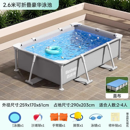 Staffa per piscina casa per bambini grande nuoto per adulti famiglia piscina per bambini piscina da bagno all'aperto per adulti