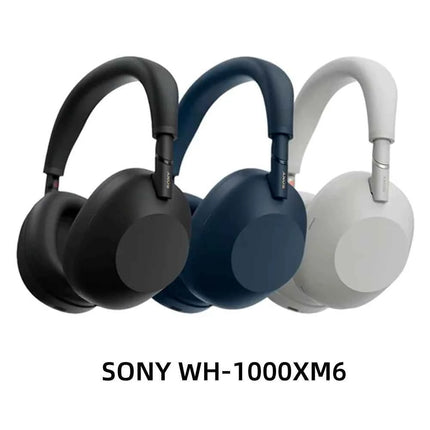 Orignial Sony WH-1000XM6 Wireless Noise Cancelling Headphone HD ⁤Noise Canceling Processor QN3 12 Mics 30hrs Battery Life
