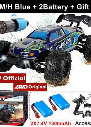 4WD Remote Control Car Off Road 4x4 RC High Speed Buggy Truck Super Brushless 50 or 80KM/H Fast Drift Racing Toy Kids Adults