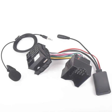 Per Peugeot 206 207 307 301 407 Per Citroen C4 C5 C6 Berlingo RD4 Radio Cablaggio Microfono Vivavoce Bluetooth 5.0 Adattatore AUX