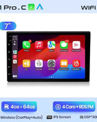 Junsun 7 9 10 inch Universal CarPlay Android Auto Car Radio For VW Fiat Renault Nissan Hyundai GPS Multimedia autoradio Stereo