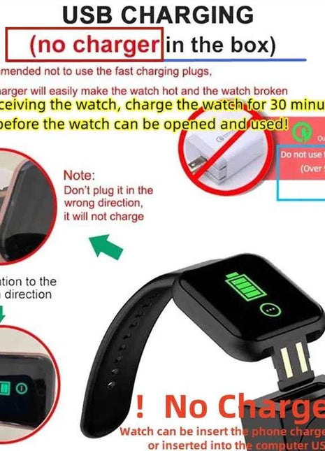 Smart Watch For Women Men Wristwatch Bluetooth Connected Phone Player Music Fitness Sport Bracelet Sleep Monitor Digital Watches
