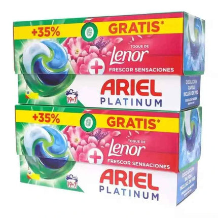 Ariel all in one pods sensations – 52 capsules (2 boxes) washing machine detergent with extra freshness, deep cleaning and lasting fragrance technology