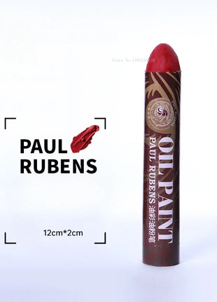 Single Rubens Oil Pastels Oil Chalk Super Soft Oil Painting Stick Art Supplies Painting Overlapping Color Embellishing Crayon