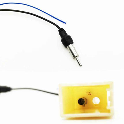Auto Radio AM FM Antenna Convertitore Cavo Adattatore Spina DIN Connettore Femmina per Toyota Corolla Camry AVR4 Yaris Land Cruiser Hilux