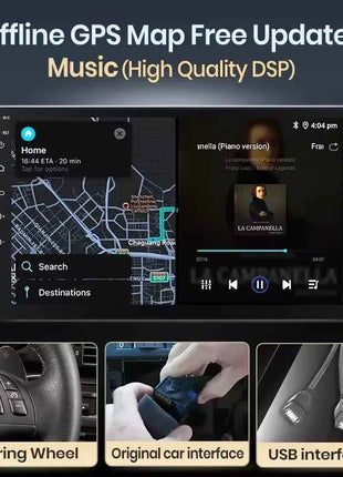 Junsun Qualcomm 8-Core 360° Panoramic Camera Wireless CarPlay Android Auto Car Radio for Nissan Qashqai J11 X-Trail 3 2013-2017