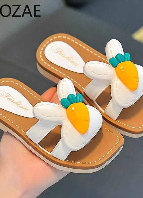 Children Slippers - Cartoon toddler slippers for girls and boys indoor, 2025 summer shoes for kids, 7 size can choose
