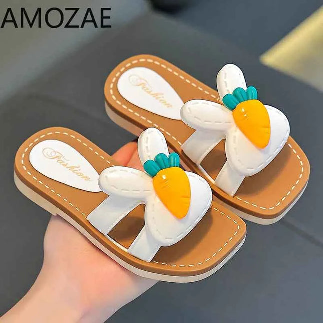 Children Slippers - Cartoon toddler slippers for girls and boys indoor, 2025 summer shoes for kids, 7 size can choose