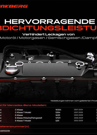 Coperchio valvole Frankberg 1x per Mercedes-Benz Classe E W204 S204 W211 S211 A6460101130 A6460102230