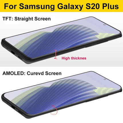 Super Amoled Per Samsung Galaxy S20 Plus G985 G986 Display LCD Touch Screen Digitizer con Cornice Per Samsumg S20 + Sostituzione