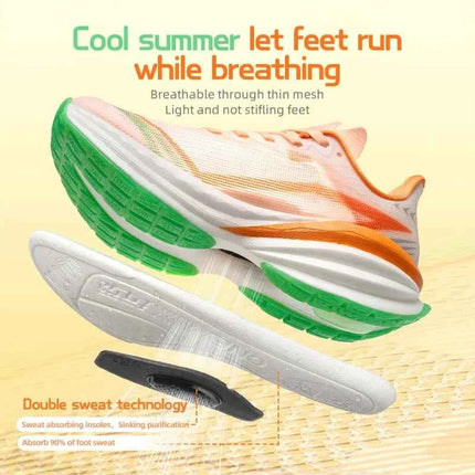 ONEMIX Scarpe da corsa da uomo con cuscino d'aria, scarpe sportive traspiranti per uomo, scarpe da ginnastica estive per jogging e camminata all'aperto, scarpe sportive in rete