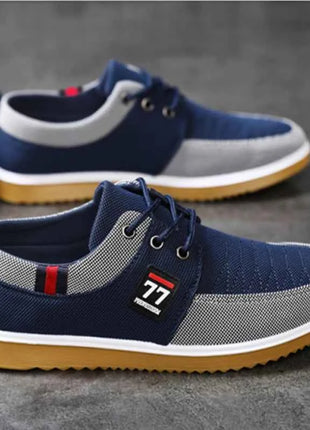 2025 Nuove scarpe da uomo alla moda alla moda Scarpe sportive casual Comode e versatili lavorate a maglia