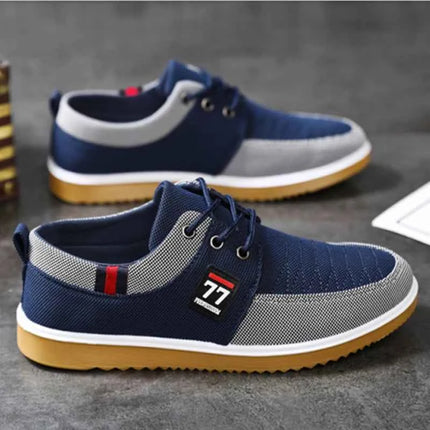 2025 Nuove scarpe da uomo alla moda alla moda Scarpe sportive casual Comode e versatili lavorate a maglia