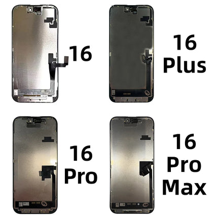 INCELL 16 Pro Max Per iPhone 12 LCD 12Pro Display 13ProMax Schermo Face ID Touch 15 14 Plus 13 MINI Display 15 Pro Max 16 16Pro