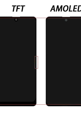 TFT a71lcd For Samsung A71 Display Digitizer Assembly For Samsung Galaxy A71 Display SM-A715W SM-A715F LCD Display Touch Screen