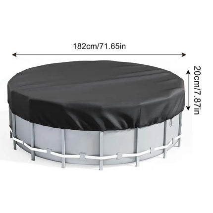 Coperture di sicurezza per piscina Copertura solare per piscina Rotonda pieghevole antipolvere Protezione per coperta Parti di ricambio Accessori per vasca idromassaggio