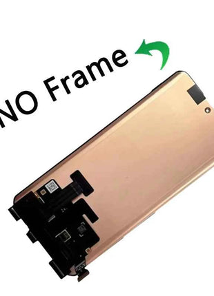 6.7“”AMOLED For Oppo Reno10 CPH2531 LCD Touch Screen Digitizer Reno 10 5G CPH2531 Display With Fingerprint Frame