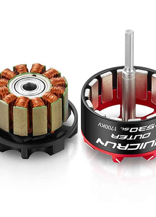 Hobbywing Quicrun WP 10BL80 2-4S 80A Waterproof ESC & Outer 3530SL 1700KV/2200KV Motor