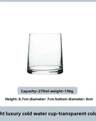 Set Bicchieri Tumbler Multiuso per Casa Hotel Succo Whiskey e Acqua - Alta Estetica